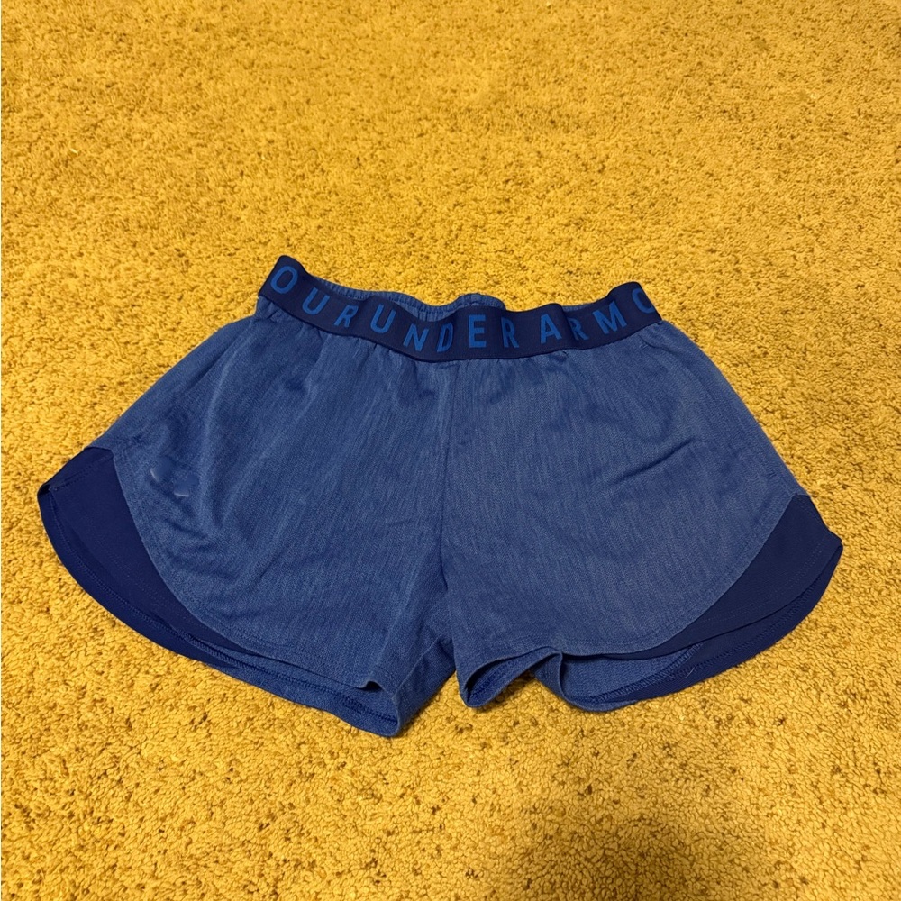 Under Armour Women's Athletic Blue Shorts